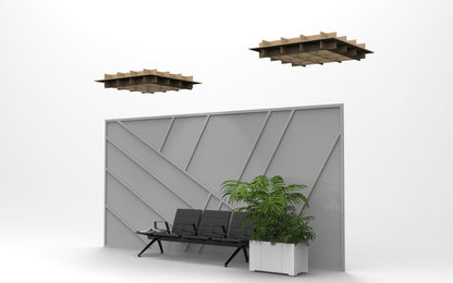 4'x4' 9" High Grid Cloud