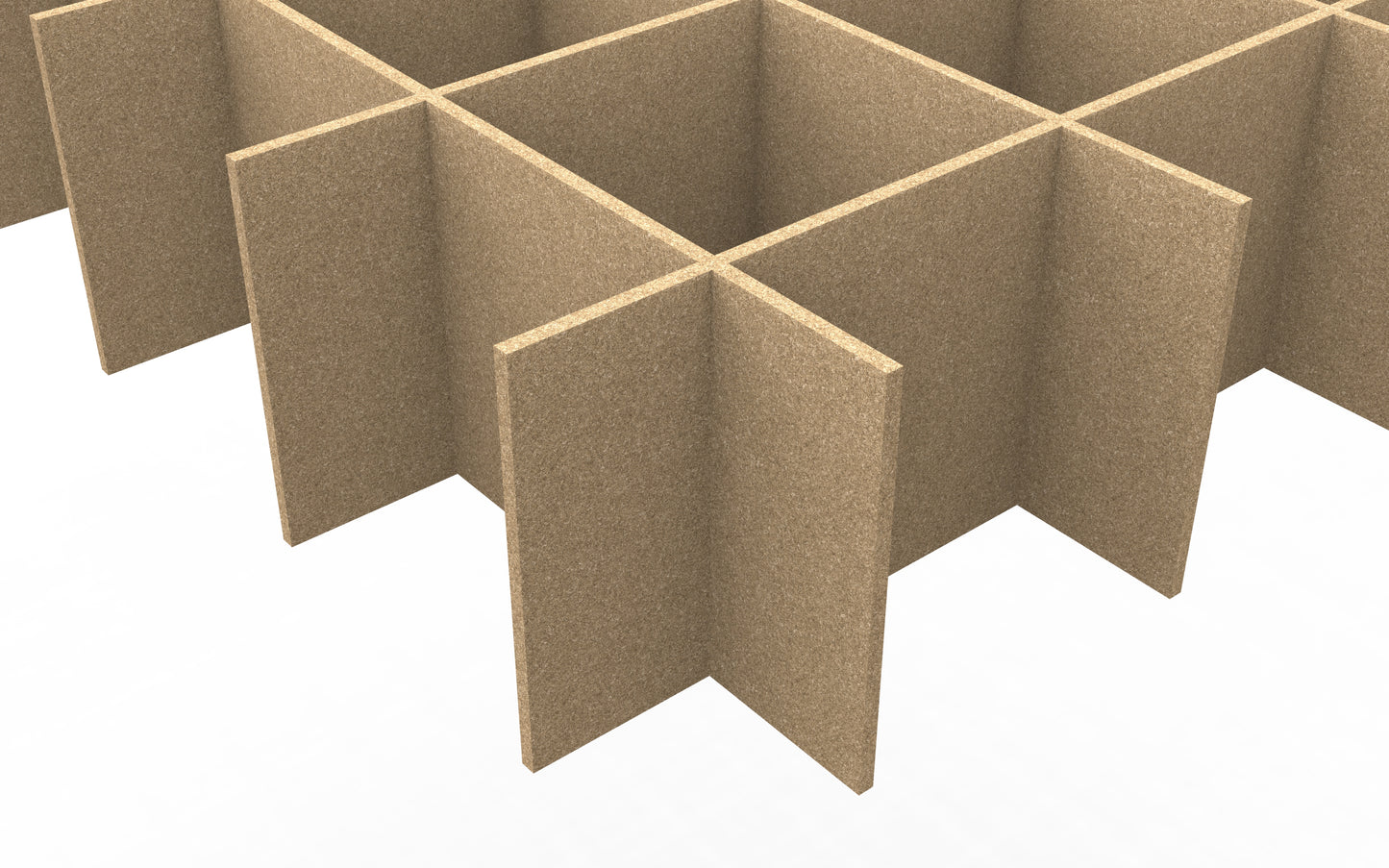 Grid cloud edge profile 12" tall