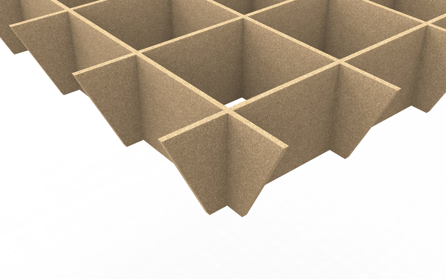 Grid cloud edge profile 9" tall