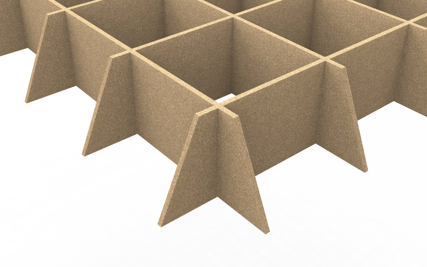 Grid cloud edge profile 9" tall