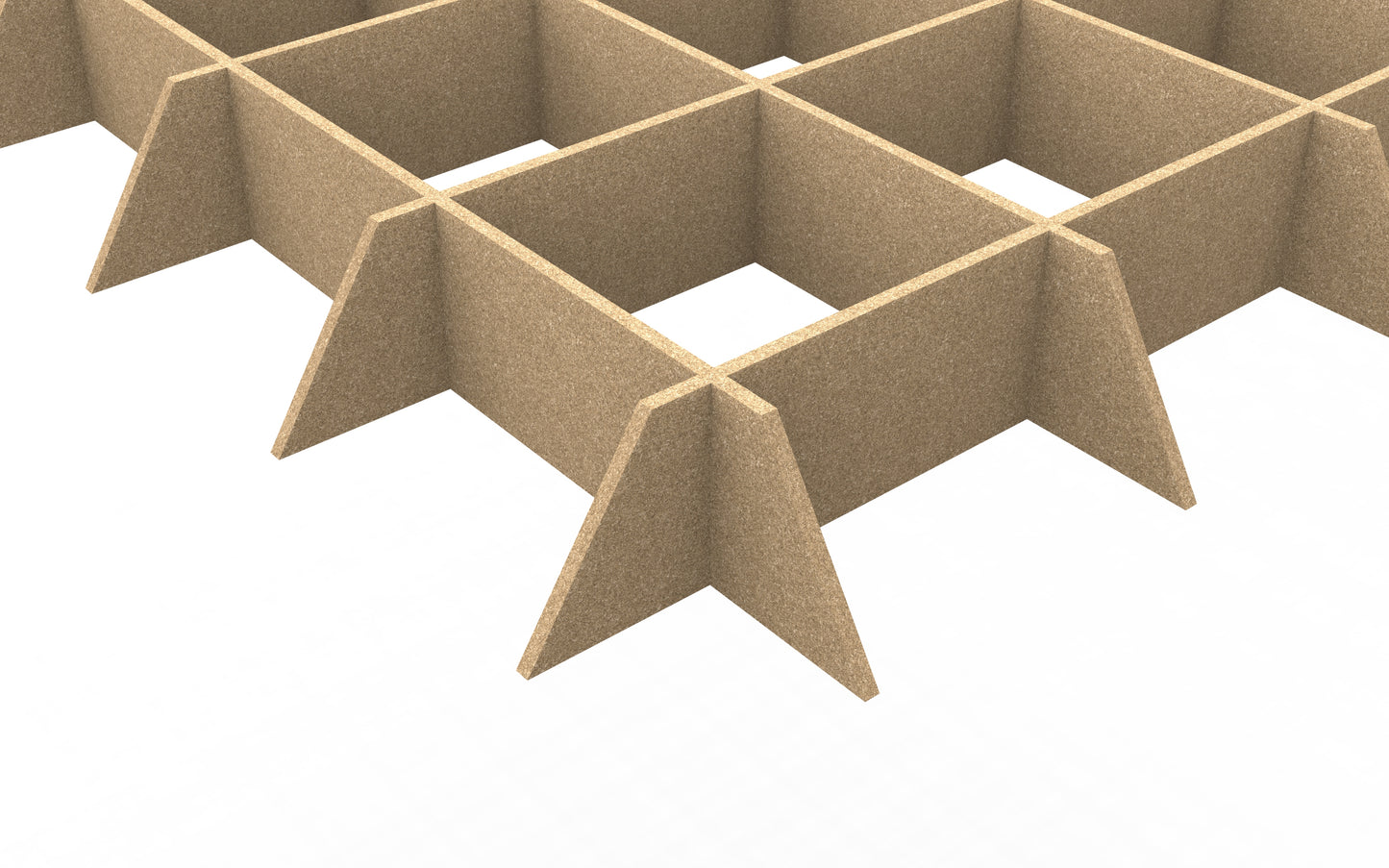 Grid cloud edge profile 6" tall