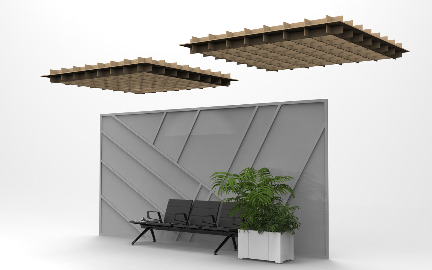 8'x8' 9" High Grid Cloud