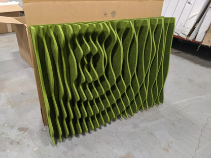 Acoustic Felt Parametric Wall Fixture