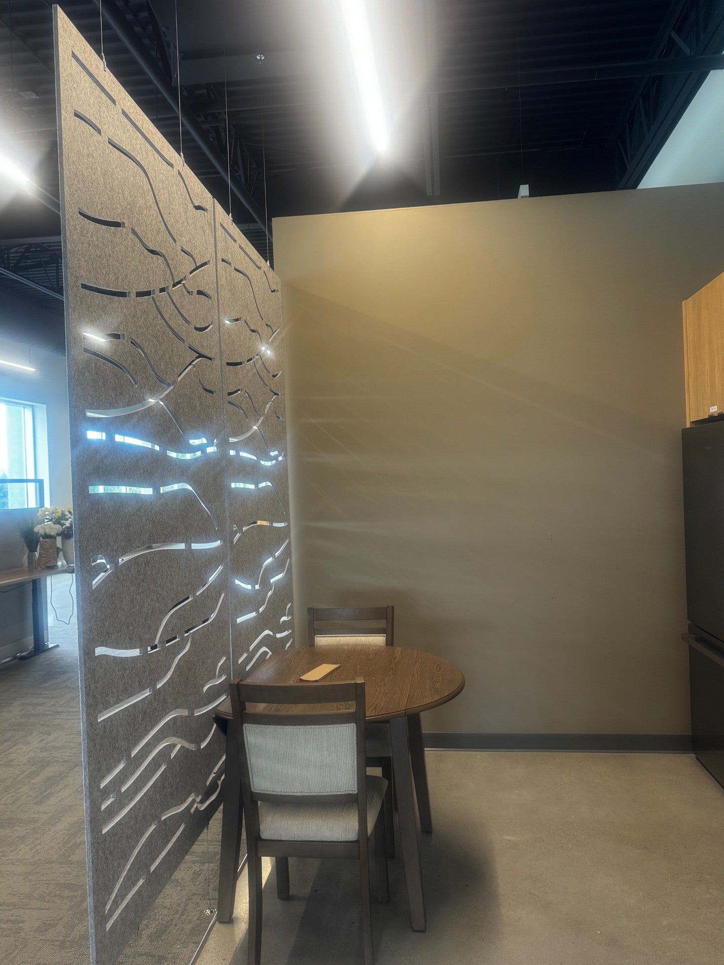 4x8 Acoustic Room Divider - Bamboo