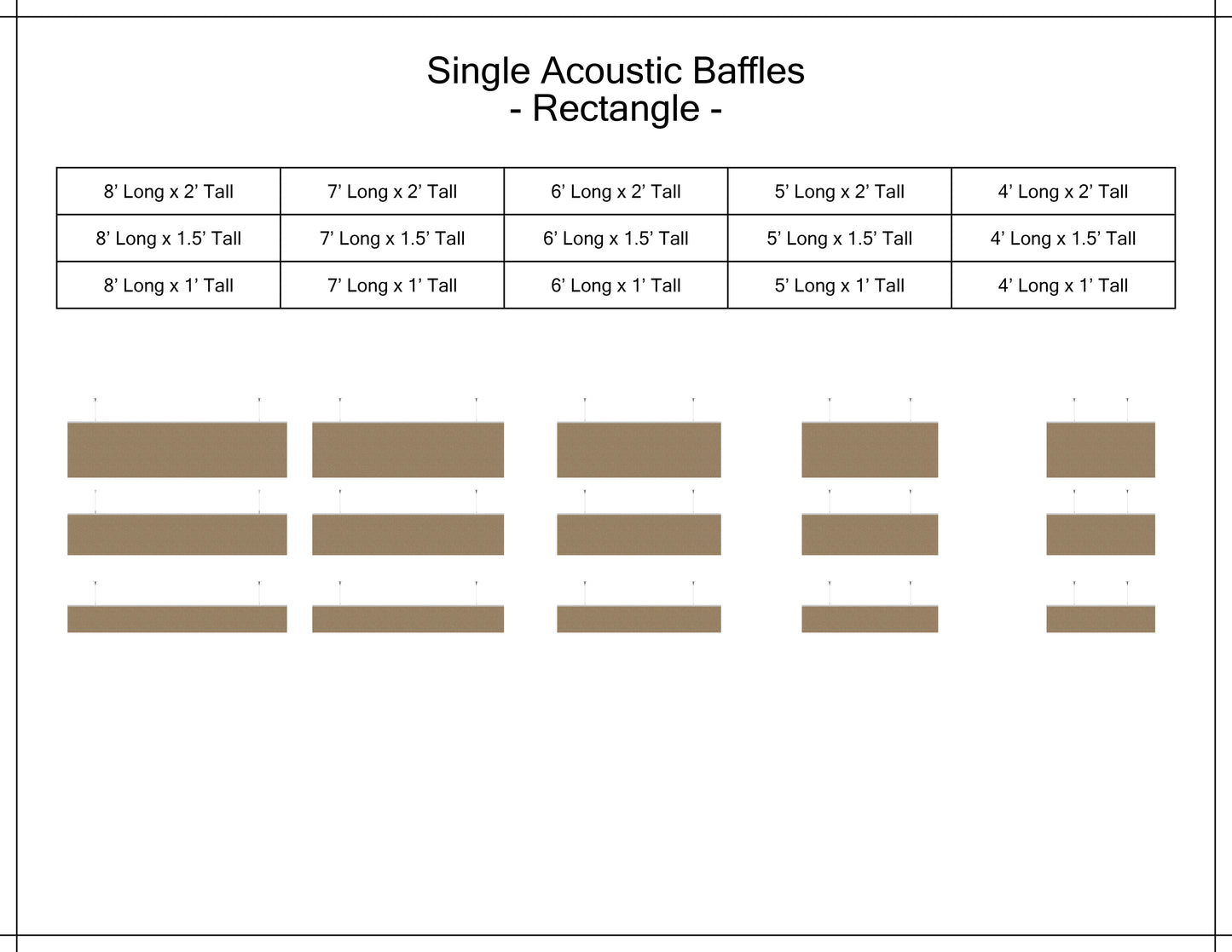 Single_acoustic_baffle_rect