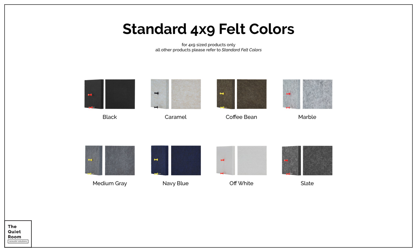 Acoustic 4x9 Tackable Wall Panel