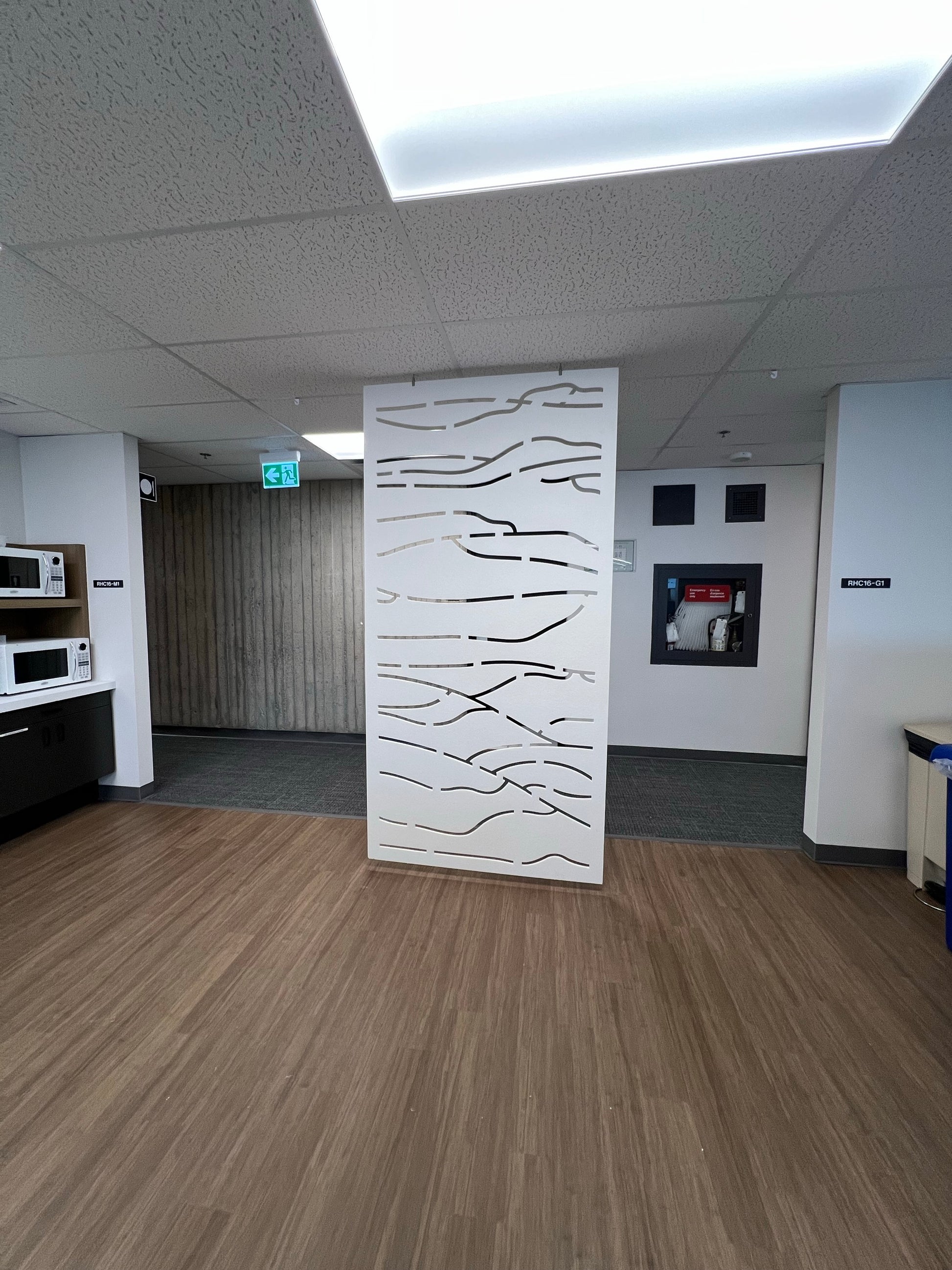 Statistics Canada Room Divider Fractured Landscape 2.jfif