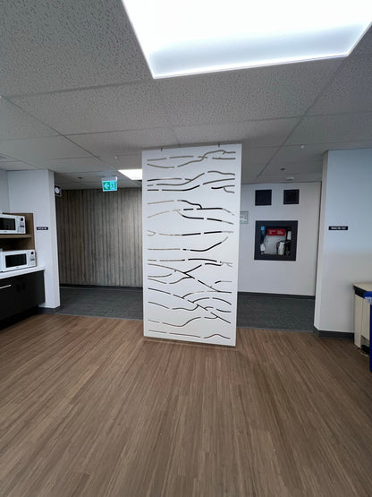 Statistics Canada Room Divider Fractured Landscape 2.jfif