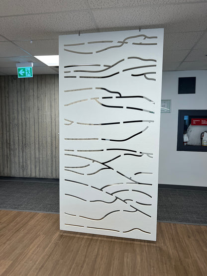 Statistics Canada Room Divider Fractured Landscape 3.jfif