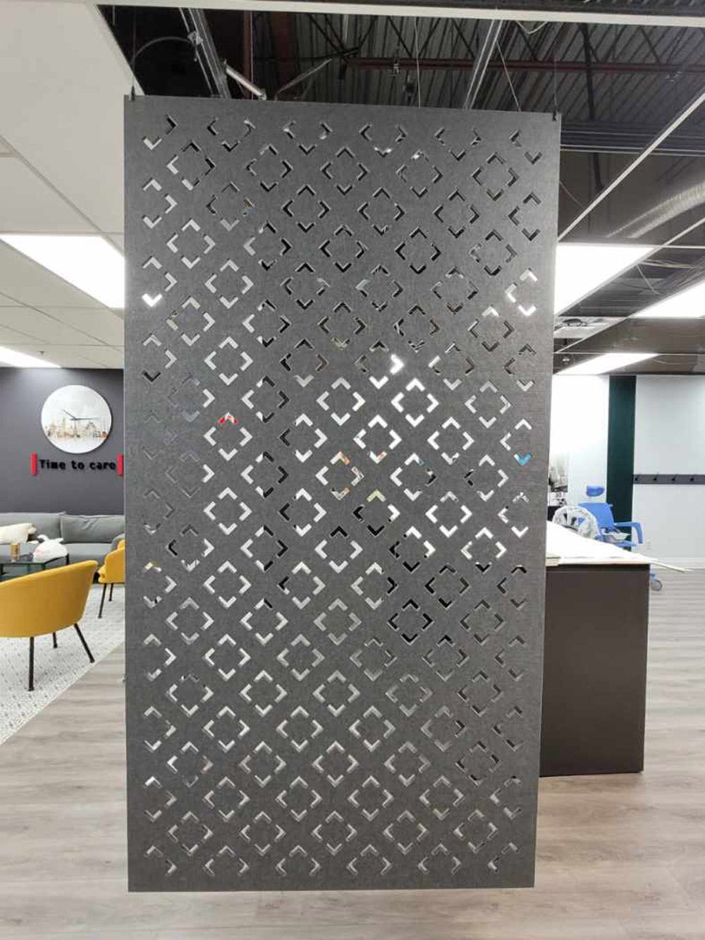 4x8 Acoustic Room Divider - Bamboo