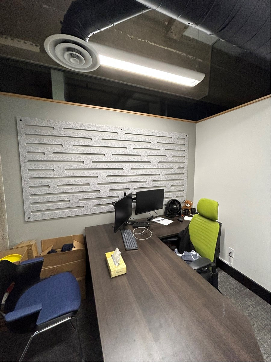 4x8 Acoustic Wall Panel - Small Windows