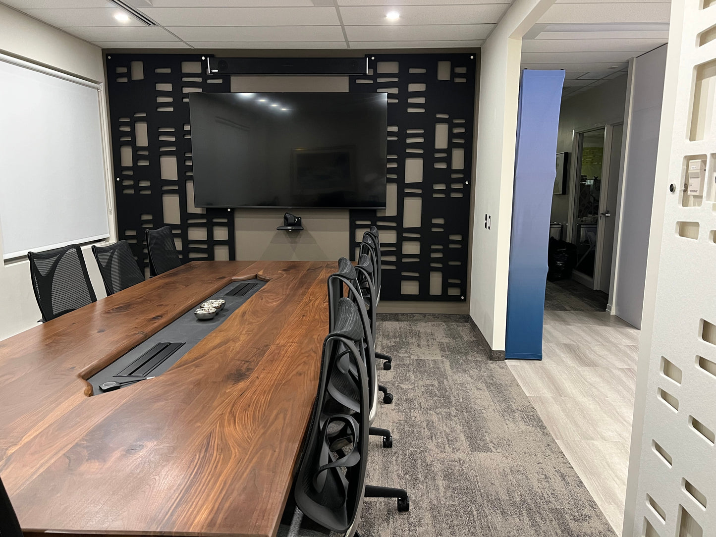 4x8 Acoustic Wall Panel - Small Windows