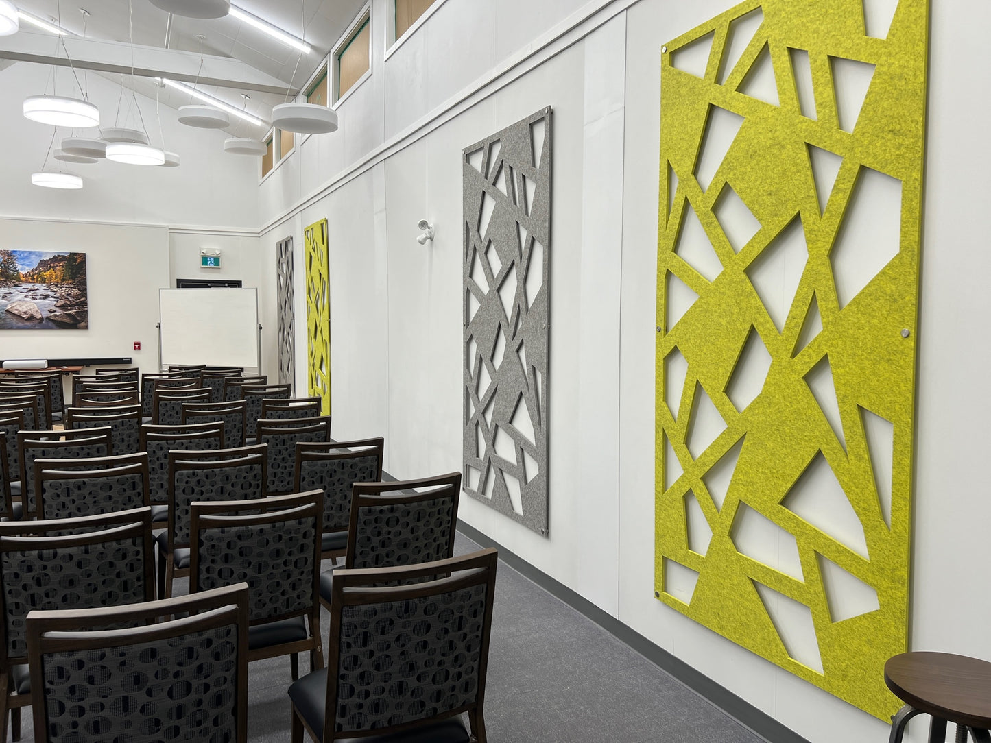 4x8 Acoustic Wall Panel - Small Windows