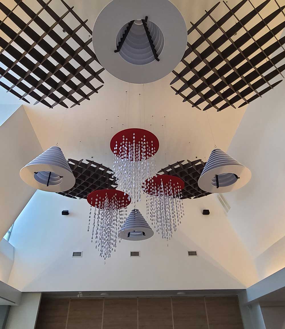 Acoustic Waffle Cloud 6" High x 6'x6'