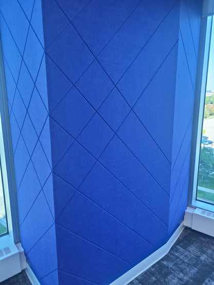 4x8 Acoustic Wall Covering - Bent Lines