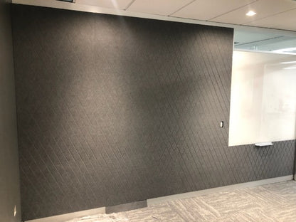 4x8 Acoustic Wall Covering - Bent Lines