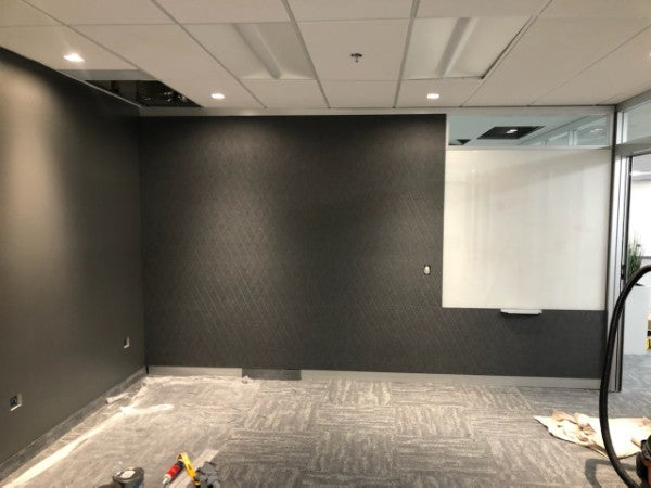 4x8 Acoustic Wall Covering - Bent Lines