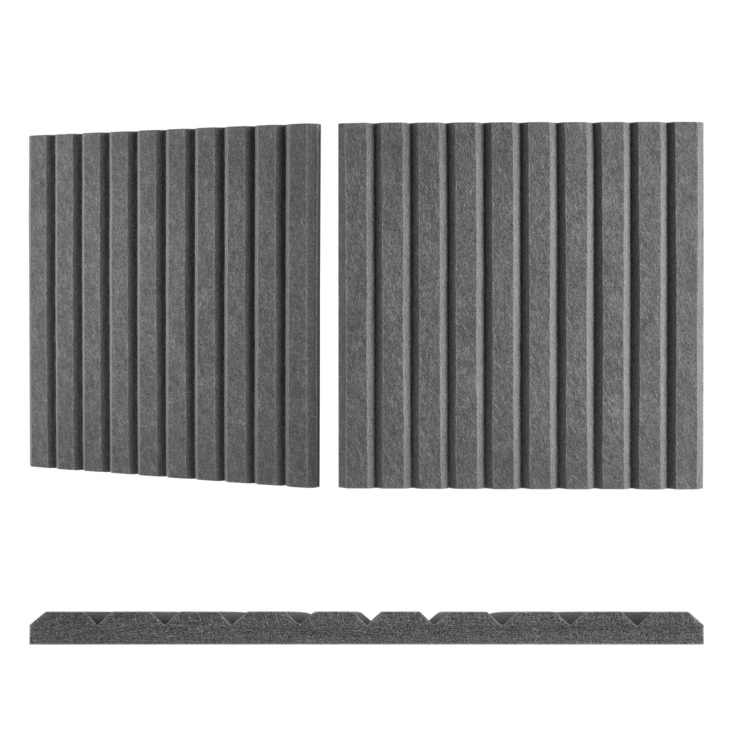 4x8 Acoustic Wall Covering - Vertical Bevels