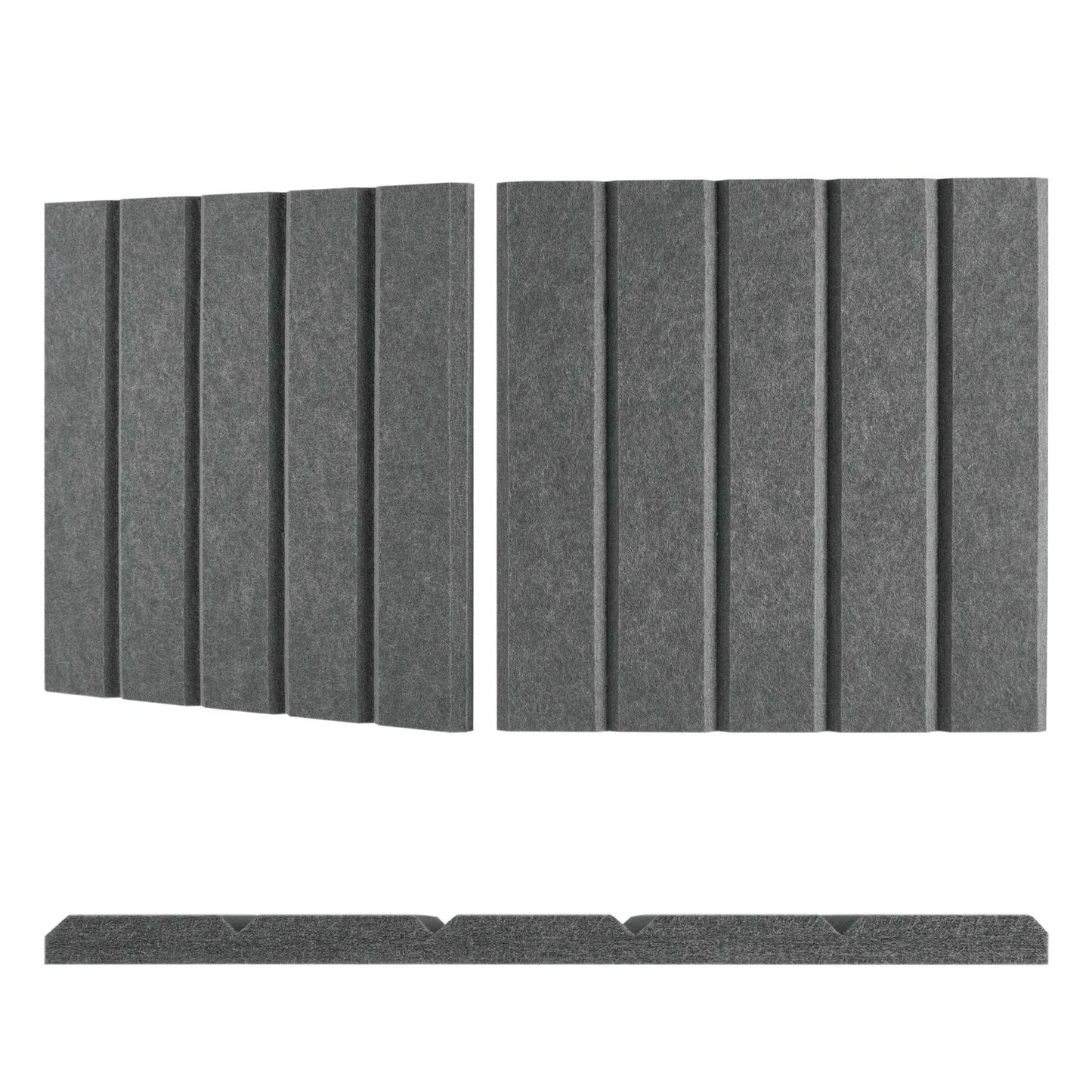 4x8 Acoustic Wall Covering - Vertical Bevels