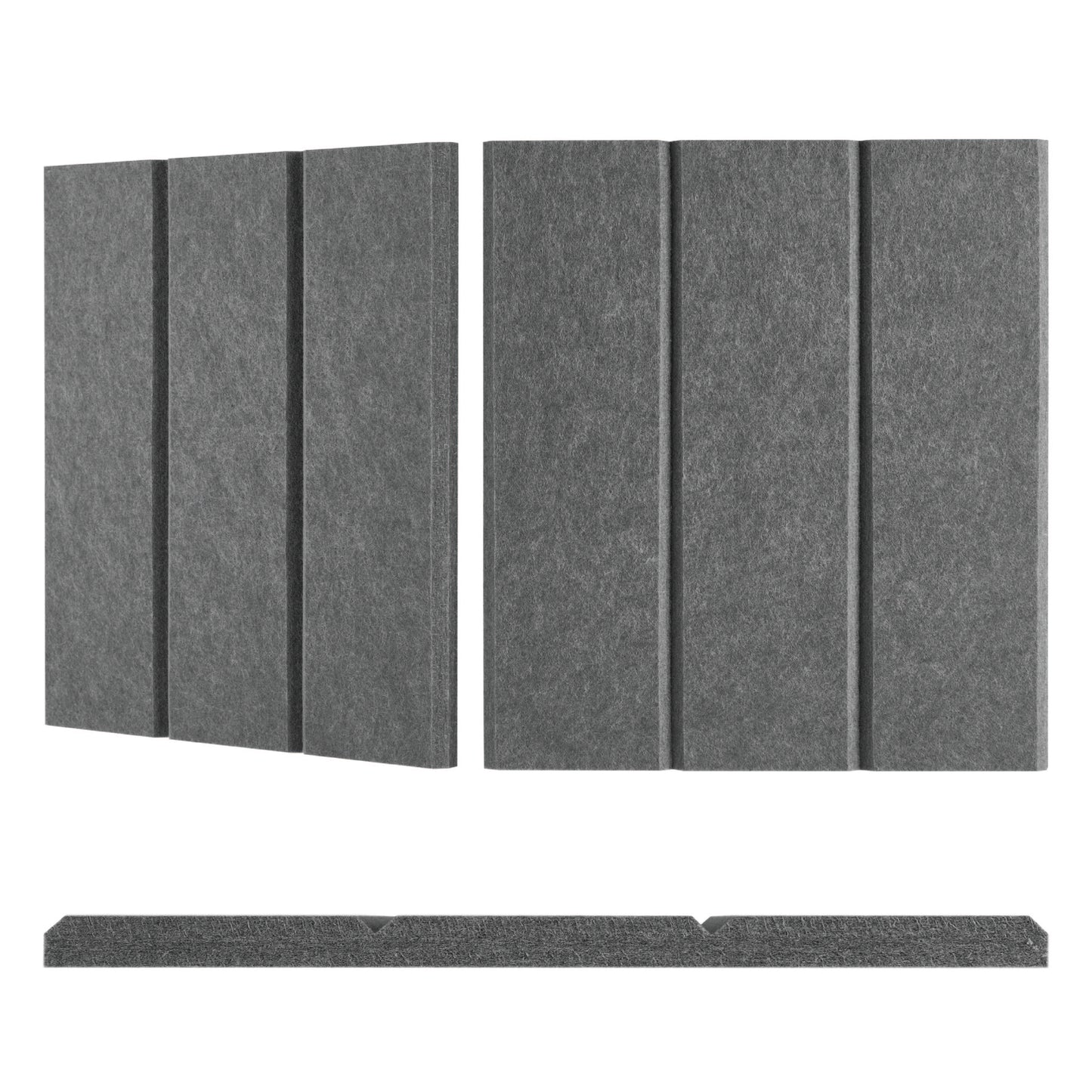 4x8 Acoustic Wall Covering - Vertical Bevels