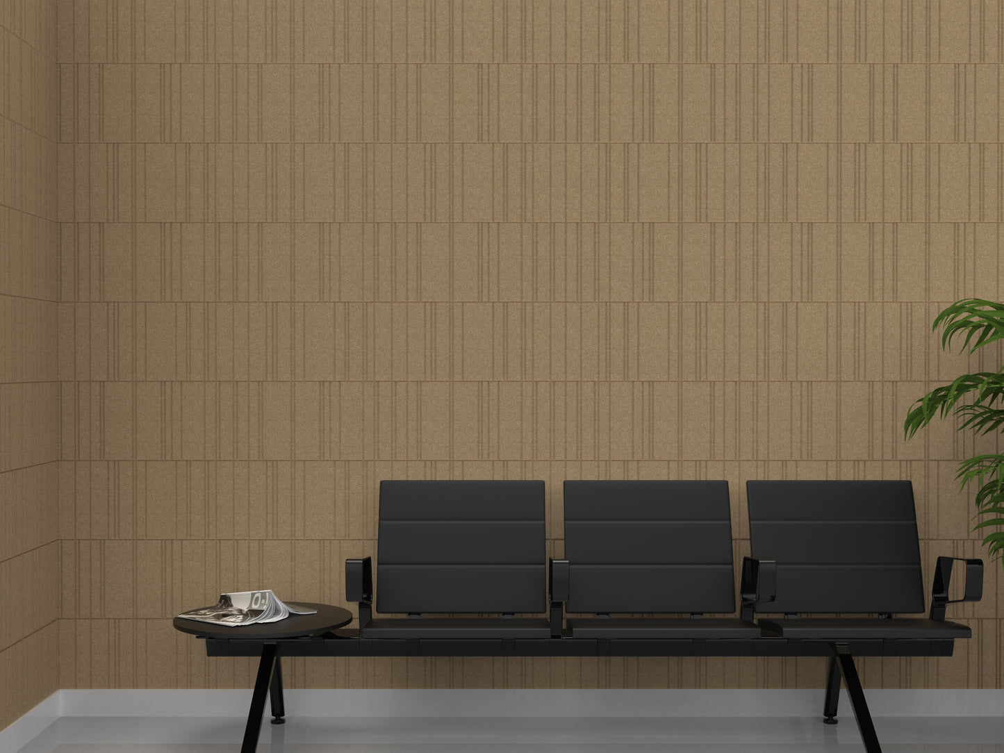 Random Bevels 1 - Acoustic Wallcovering