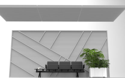 Rectangular Acoustic Baffle Assembly 8'x8'