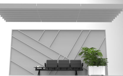 Rectangular Acoustic Baffle Assembly 8'x8'