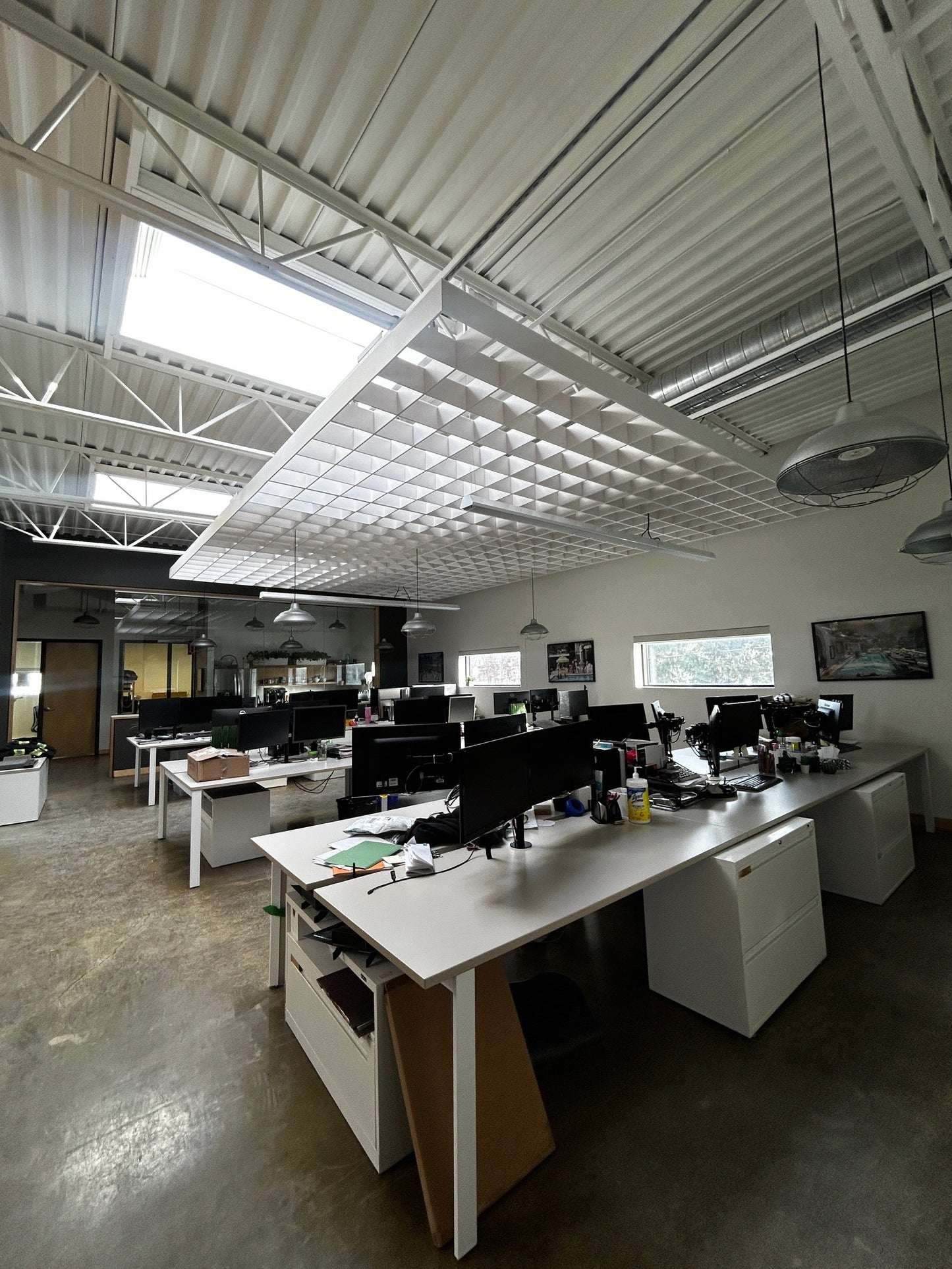 Acoustic Coffered Grid - Large 144