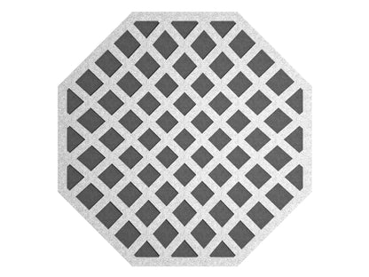 Acoustic Medallion Ceiling Cloud - Pulled Squares