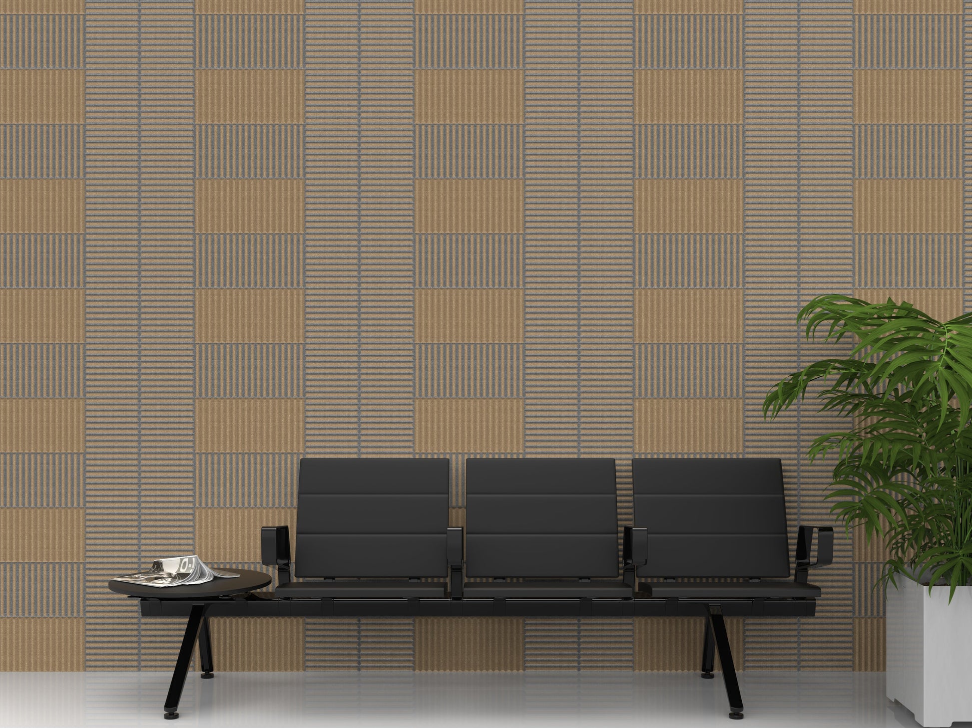 1 O.C Bevel Tile - 2 Tone