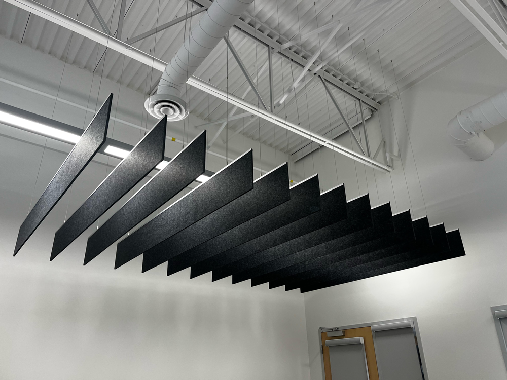 Acoustic Single Baffle - Punched Squares