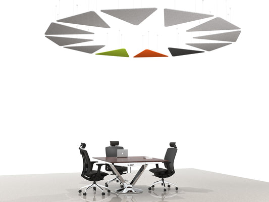 Equilateral Triangle Geometric Cloud