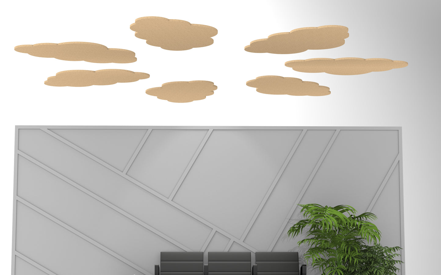1 Inch Thick Natural Cloud - Large