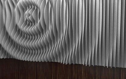 Acoustic 3D Wall Panel - Parametric Wall