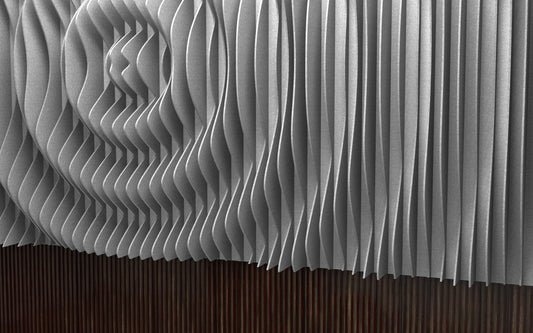 Acoustic 3D Wall Panel - Parametric Wall