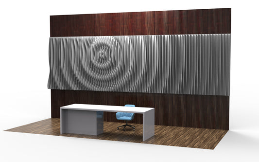 Acoustic 3D Wall Panel - Parametric Wall