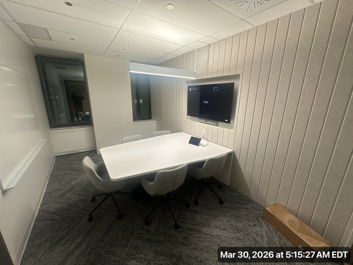 2" Vertical bevels - Acoustic Wallcovering