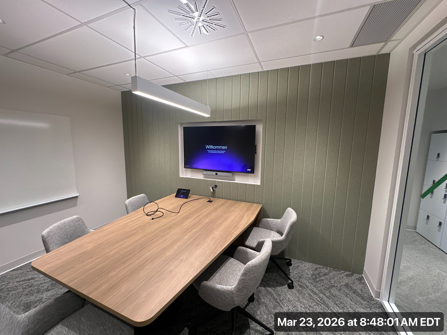 2" Vertical bevels - Acoustic Wallcovering