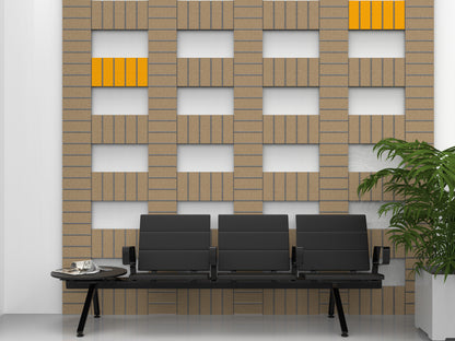 4" O.C Bevel Tile - 2 Tone - 4 Sides Beveled