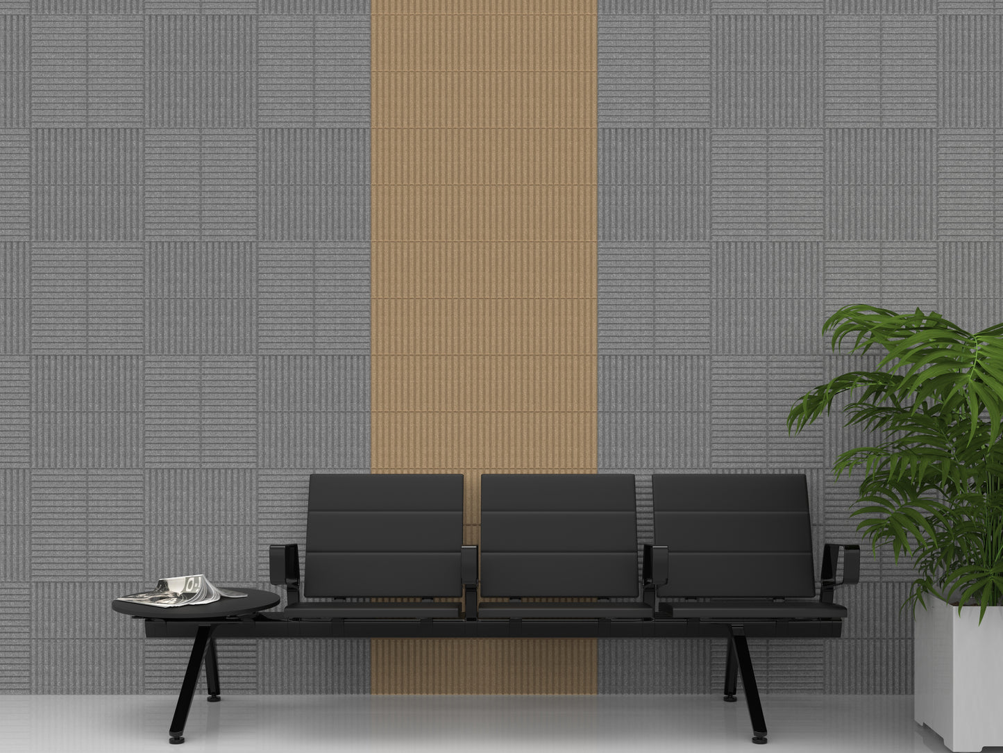 1" O.C Bevel Tile 4-way