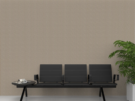 1" Vertical bevels - 2 Tone - Acoustic Wallcovering
