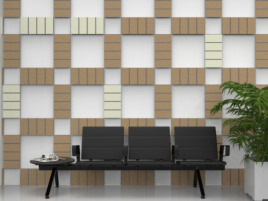 5" O.C Bevel Tile - 2 Tone - 4 Sides Beveled